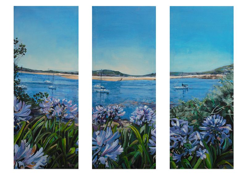 Isles of Scilly Triptych (A3)